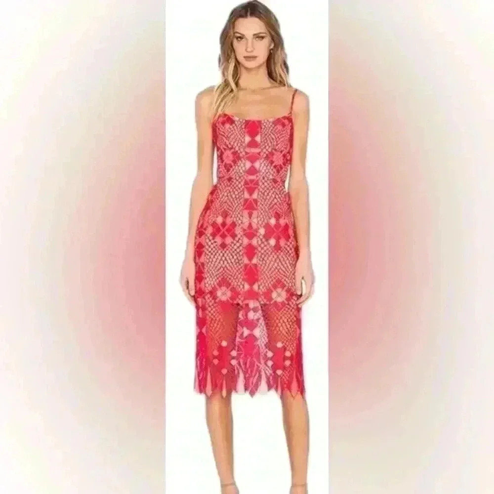 BCBG Maxazaria Lace Dress - Picture 1 of 4